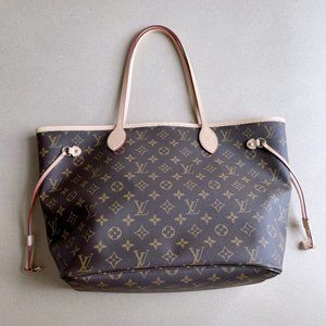New in Box Monogram Louis Vuitton Neverfull MM Bag
